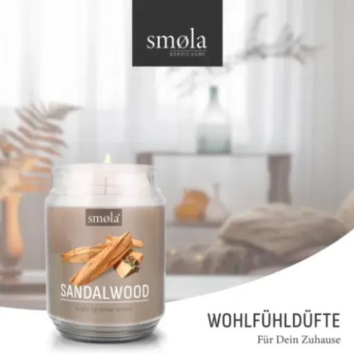 Test bougie smøla Bois de santal 625 ml : grosse bougie, gros format, mais pas parfaite