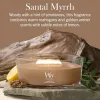 Test WoodWick Bougie Ellipse Myrrhe & Bois de Santal : la bougie qui crépite vraiment et change un peu de l’ordinaire