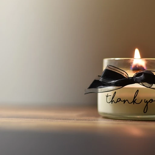 L'art de choisir la bougie parfaite pour un cadeau de mariage