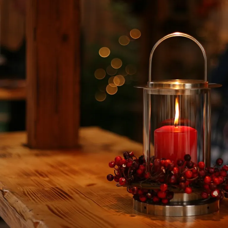 Illuminez votre table avec des bougies décoratives