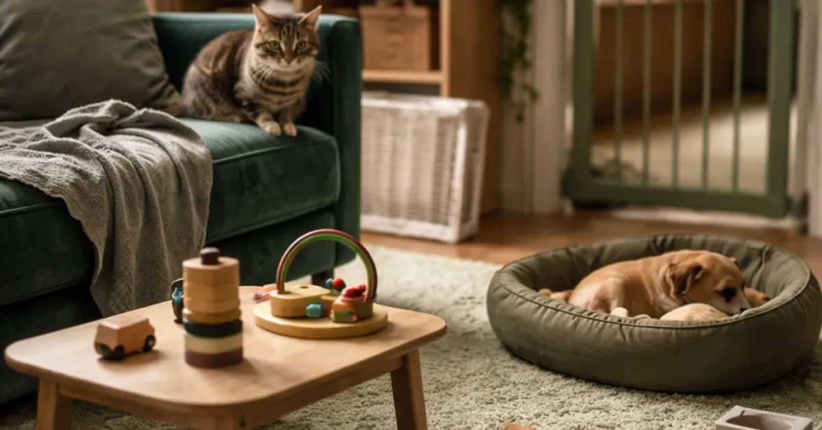 Bruler une bougie chez soi avec un chat, un chien ou un enfant : ce qu'on evite vraiment