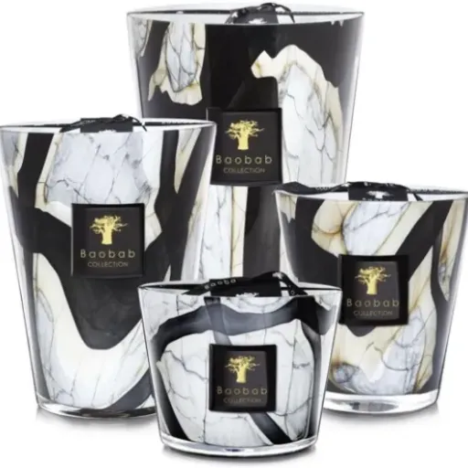 Test Baobab Collection Stones Marble 24 cm : la grosse bougie déco qui fait surtout objet de luxe