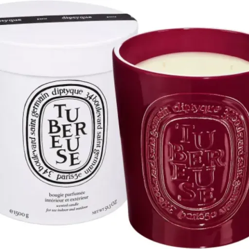Test DIPTYQUE Bougie parfumée Tubéreuse 1500 g : la grosse bougie qui transforme l’odeur de l’appart (et vide un peu le portefeuille)