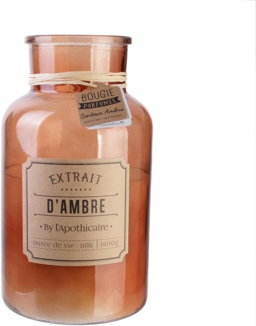 Bougie Parfumée "Apothicaire" 1600g Ambre