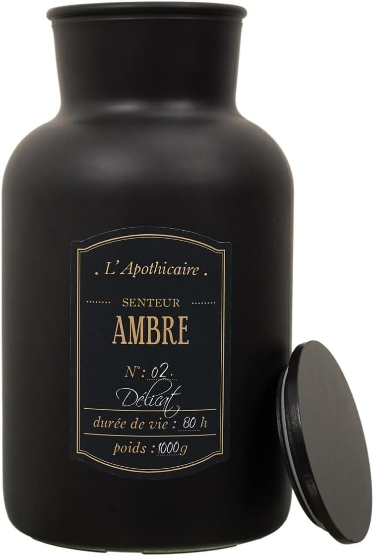 Bougie Parfumée Vintage "Apothicaire" 1000g Ambre
