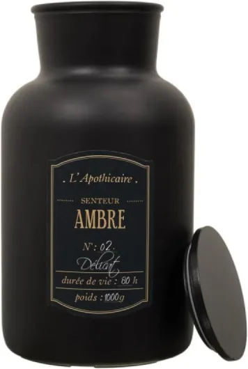 Bougie Parfumée Vintage "Apothicaire" 1000g Ambre