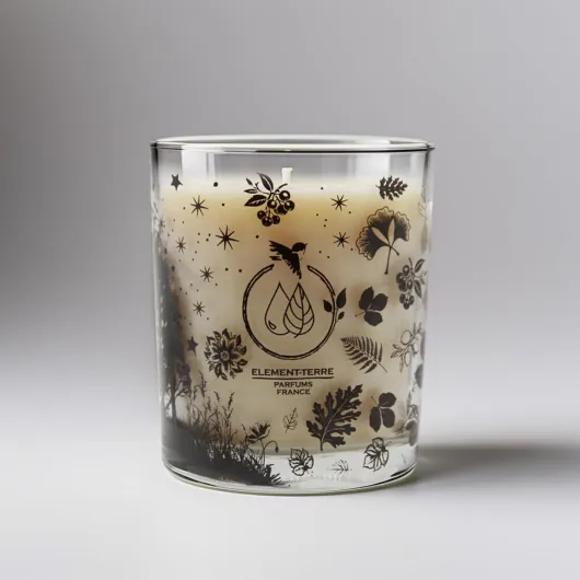 ELEMENT-TERRE Bougie parfumée 200g - 50h - BOIS DE SANTAL