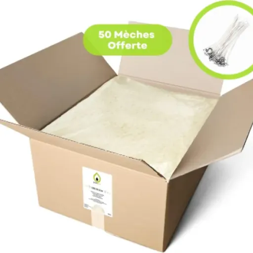 Test Purespa Cire de soja 5 kg : la grosse recharge pas chère pour fabriquer ses bougies maison