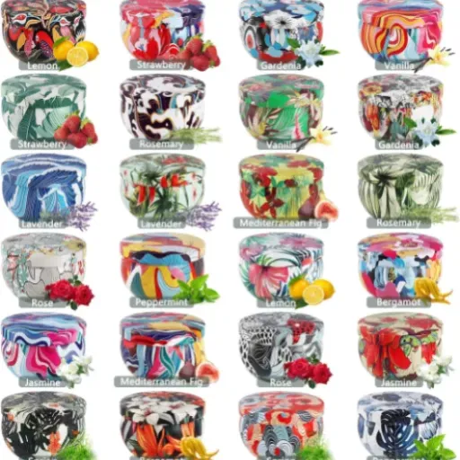 Test LIVEN Lot de 24 bougies d'aromathérapie : plein de parfums pour pas trop cher