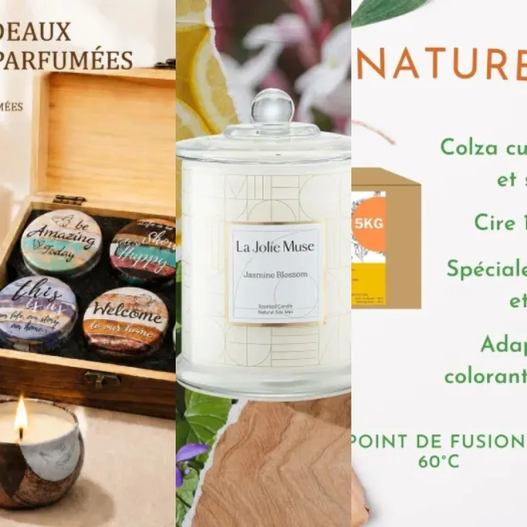 Top 4 des meilleurs bougies cire naturelle sans paraffine (2026)