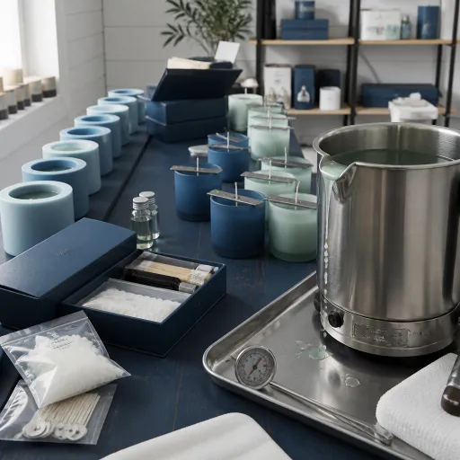 Kits bougies élégants : l’art de créer des bougies décoratives chez soi