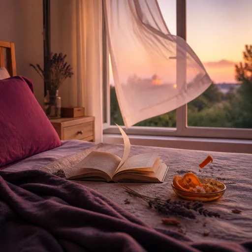 Bougie dans la chambre en été : les parfums qui aident à dormir sans étouffer quand la fenêtre est ouverte