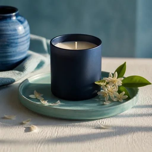 Élégance d’intérieur : la bougie fleur d’oranger qui sublime vos décors